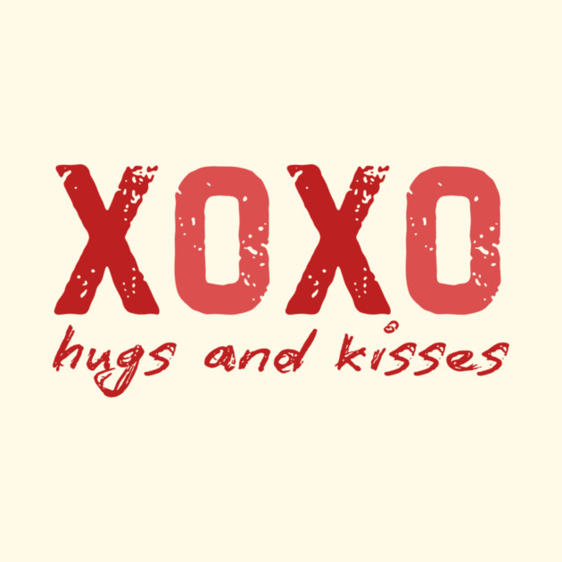 XOXO Hugs And Kisses Valentine's Day by The WYLD Tribe