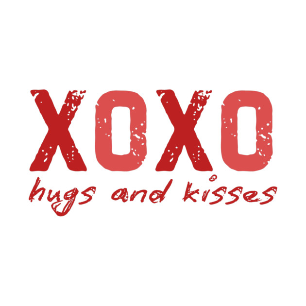 XOXO Hugs And Kisses Valentine's Day by The WYLD Tribe