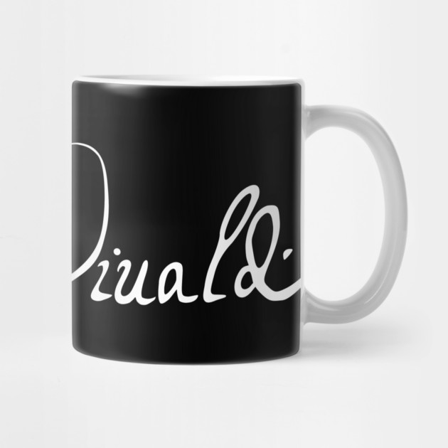 Signature of Antonio Vivaldi, Baroque Composer by TuncGK