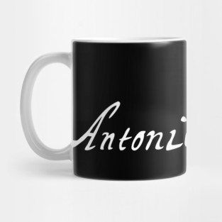 Signature of Antonio Vivaldi, Baroque Composer Mug