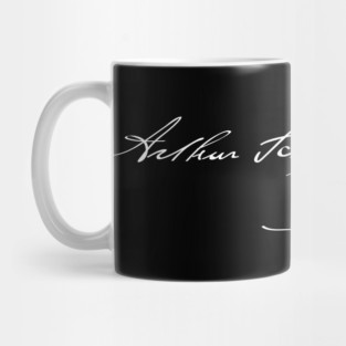Signature of Arthur Schopenhauer, German Philosopher of Pessimism Mug