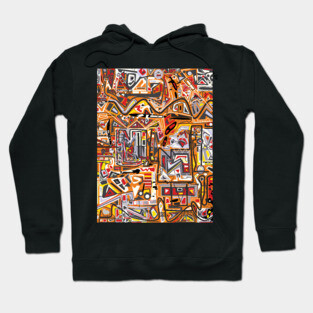 Abstract Hoodie