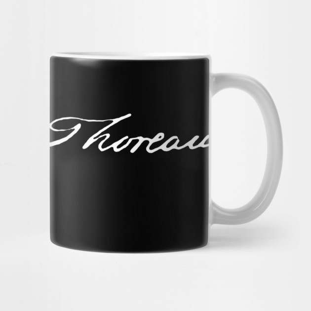 Signature of Henry David Thoreau, American Transcendentalist by TuncGK