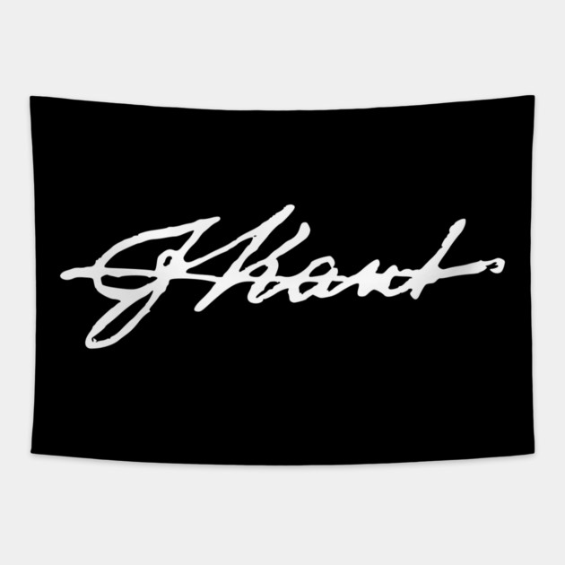 Signature of Immanuel Kant, German Enlightenment Philosopher Tapestry by TuncGK