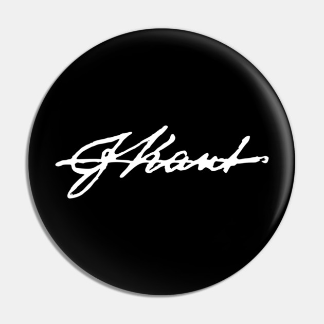 Signature of Immanuel Kant, German Enlightenment Philosopher Pin by TuncGK