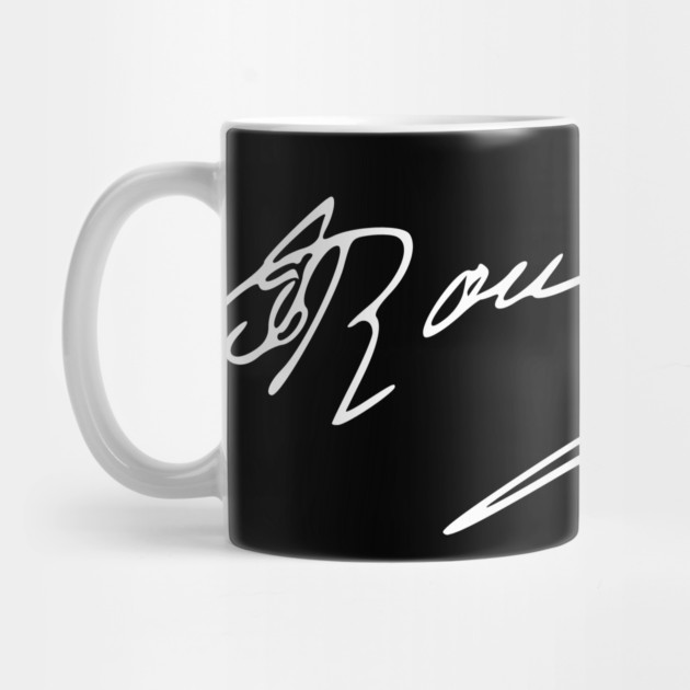 Signature of Jean-Jacques Rousseau, Philosopher of the Enlightenment by TuncGK