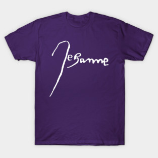 Signature of Joan of Arc, French Heroine and Saint T-Shirt