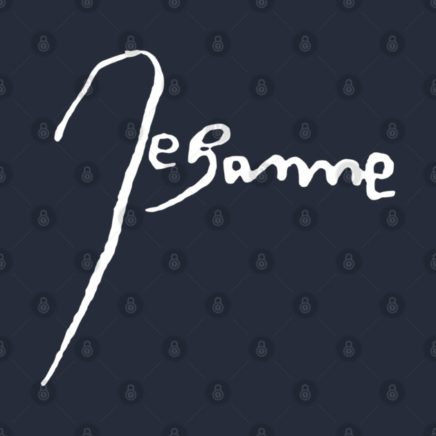 Signature of Joan of Arc, French Heroine and Saint by TuncGK