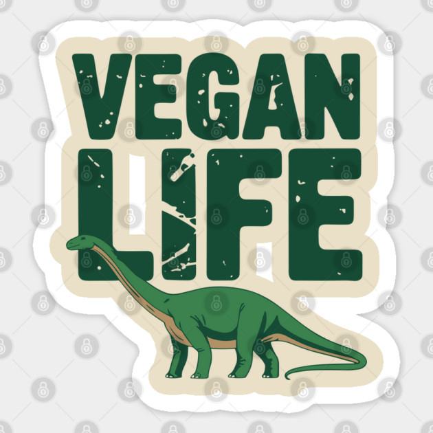 Vegan Life Eco Friendly Plant Based Sticker by Anticorporati