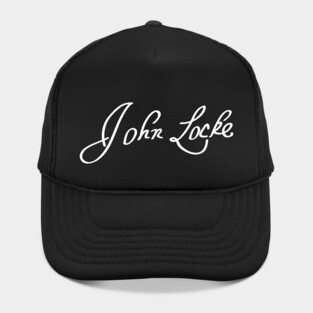 Signature of John Locke, Father of Liberalism Hat