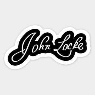 Signature of John Locke, Father of Liberalism Magnet