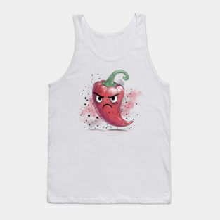 Grumpy Chili Pepper Tank Top