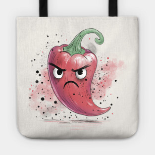 Grumpy Chili Pepper Tote