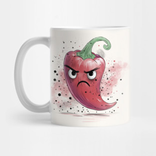 Grumpy Chili Pepper Mug