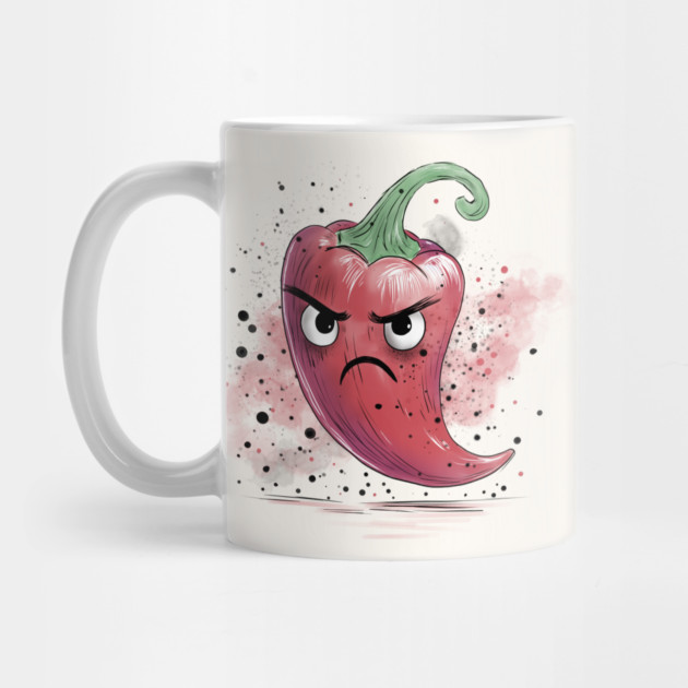Grumpy Chili Pepper by H. R. Sinclair