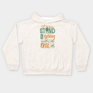 Make a stand Kids Hoodie