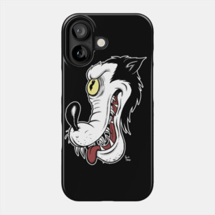 Big Bad Wolf Vintage Rubber Hose cartoon Phone Case