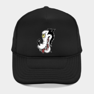 Big Bad Wolf Vintage Rubber Hose cartoon Hat