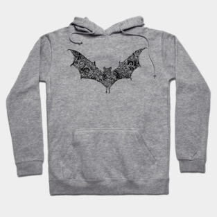 Swirly Bat Hoodie