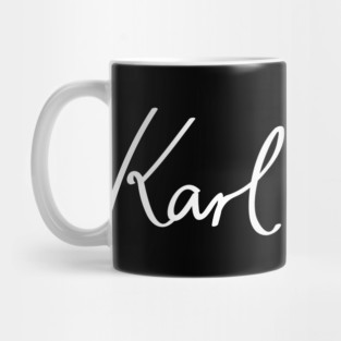 Signature of Karl Marx, Philosopher and Father of Communism Mug