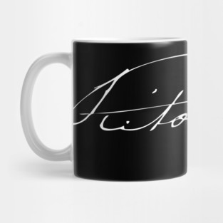 Signature of Queen Victoria, Monarch of the United Kingdom Mug