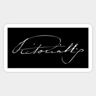 Signature of Queen Victoria, Monarch of the United Kingdom Magnet