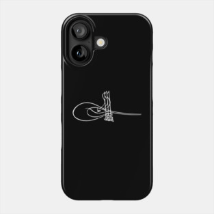 Tughra of Selim II, Ottoman Sultan Phone Case