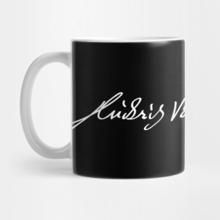 Signature of Ludwig van Beethoven, Classical Composer Mug