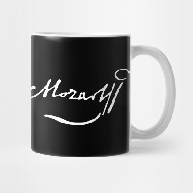 Signature of Wolfgang Amadeus Mozart, Classical Composer by TuncGK