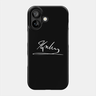 Signature of Napoleon Bonaparte, Emperor of France Phone Case