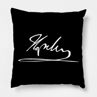 Signature of Napoleon Bonaparte, Emperor of France Pillow