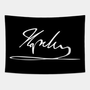 Signature of Napoleon Bonaparte, Emperor of France Tapestry