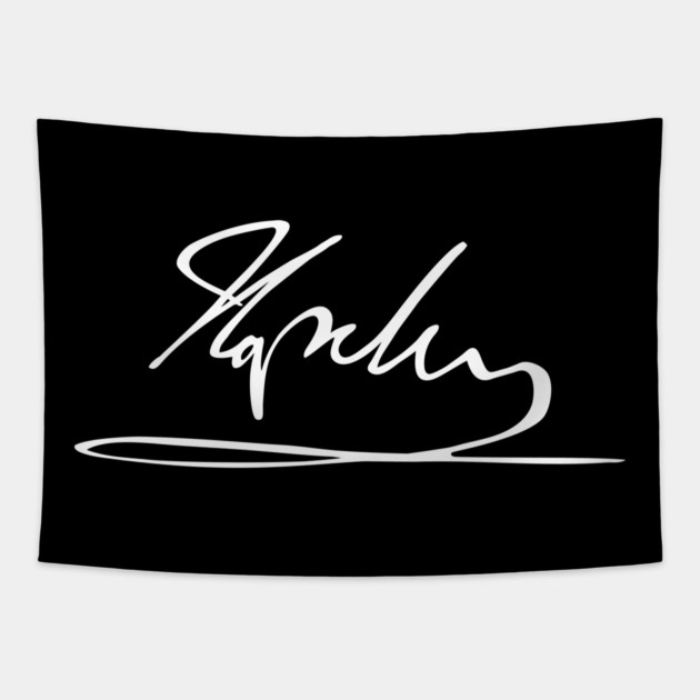 Signature of Napoleon Bonaparte, Emperor of France Tapestry by TuncGK