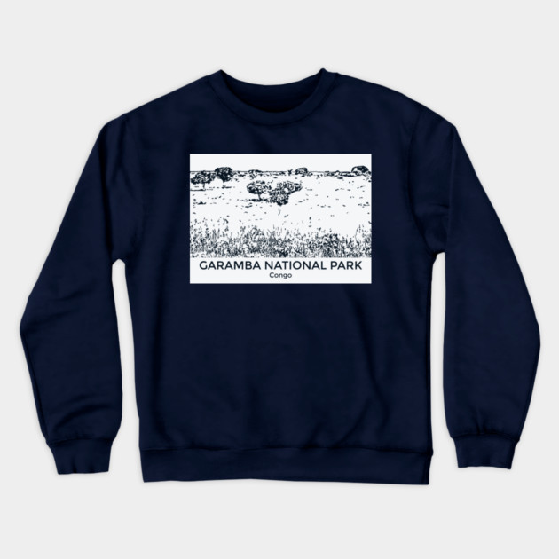 Garamba National Park - Congo Crewneck Sweatshirt by Lakeric