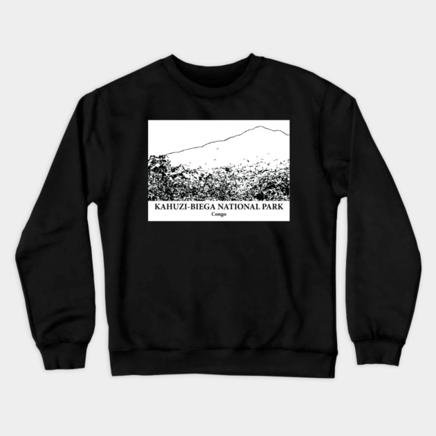 Kahuzi-Biega National Park - Congo Crewneck Sweatshirt by Lakeric