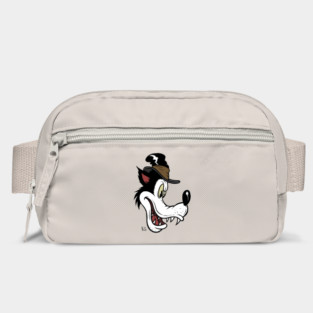 Big Bad Wolf with Hat Vintage Rubber Hose cartoon Bag