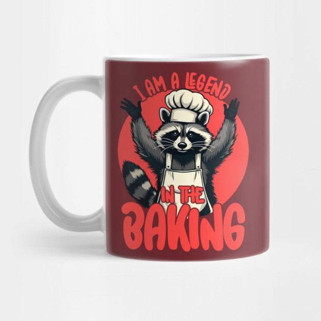 Raccoon Baker I Am A Legend in the Baking by belownormal