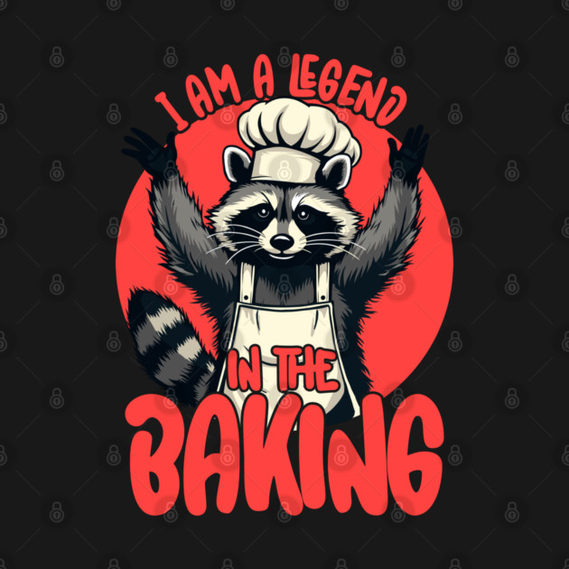 Raccoon Baker I Am A Legend in the Baking by belownormal