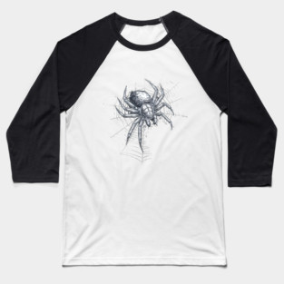 Art and  Natural Science of Spider Silk Baseball T-Shirt
