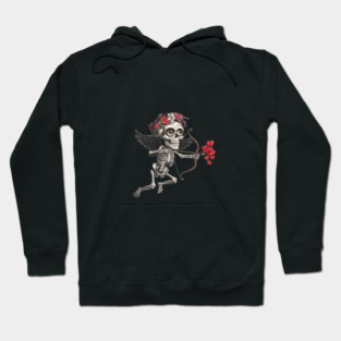A Skull's Journey with an Arrow Loves Hoodie