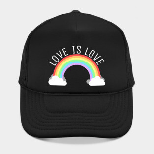 Love Is Love White Hat