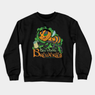 Bee Vomit Breweries Crewneck Sweatshirt
