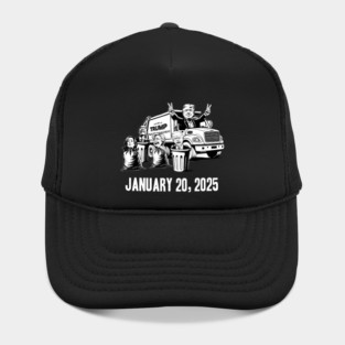 Trump Garbage Truck Waste Management Inauguration Day 2025 Hat