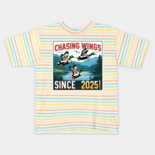 Chasing Wings Since 2025 Kids T-Shirt