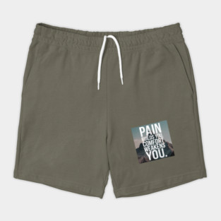 Pain Builds You Motivational Saying Shorts
