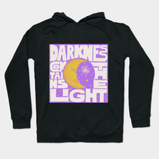 Hand Lettering - Darkness Contains The Light Hoodie