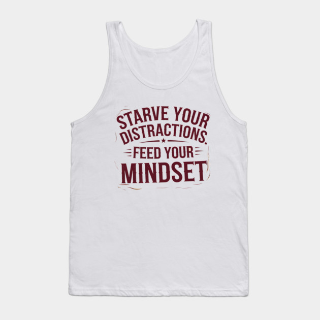 Feed Your Discipline Motivational Tank Top by logiamerch