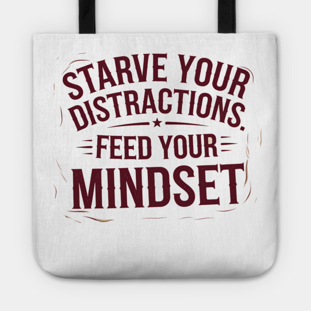 Feed Your Discipline Motivational Tote by logiamerch