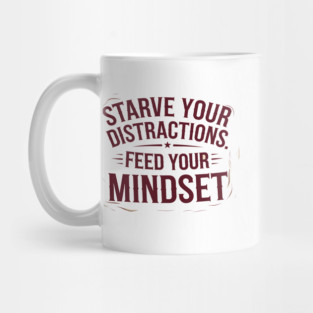 Feed Your Discipline Motivational Mug