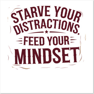 Feed Your Discipline Motivational Posters and Art